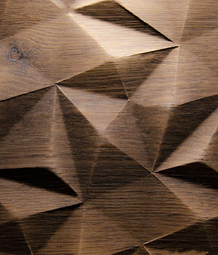 Tragni Holz in Form 2536 DIAMOND Rovere affumicato