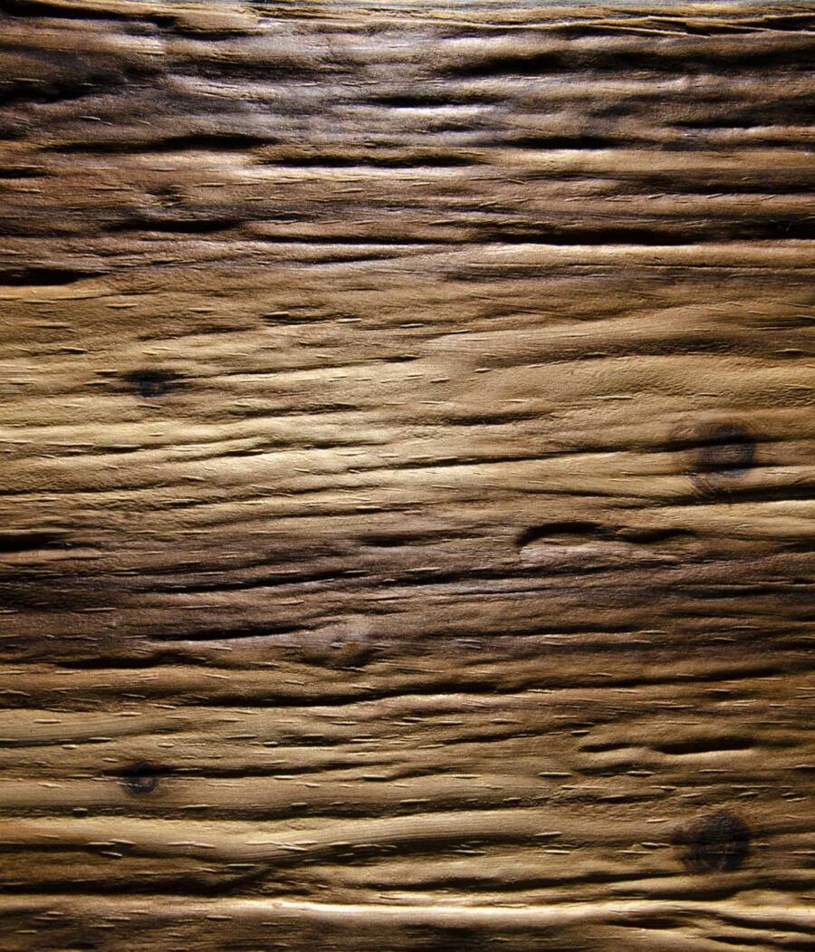 Tragni Holz in Form 2578 ROUGH OLD WOOD Larice affumicato
